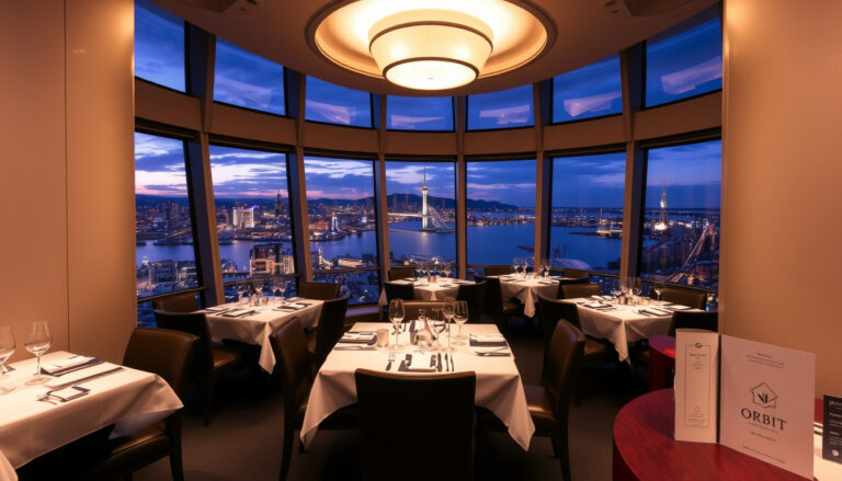Orbit 360° Dining Menu: Prices, Worth It? (Auckland 2025)